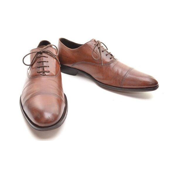 Men To Boot NY Adam Derrick Nico Cap Toe Oxfords 10 M - Picture 2 of 8